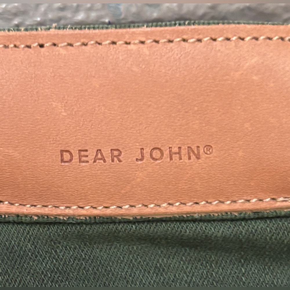 Dear John Olive Green Straight Leg Jeans - Picture 8 of 11